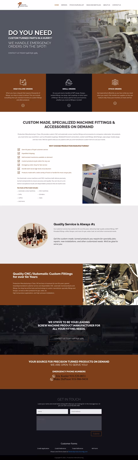 Production-Manufacturing Homepage 1440px