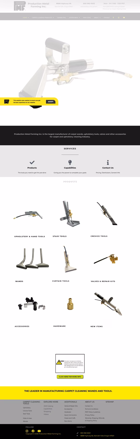 Production-Metal-Forming Homepage 1440px