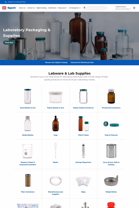Qorpak Homepage 1440px