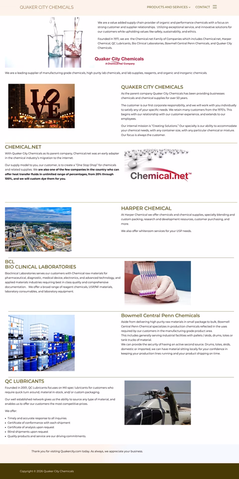Quaker-City-Chemicals Homepage 1440px