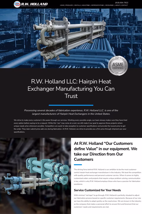 R-W-Holland Homepage 1440px