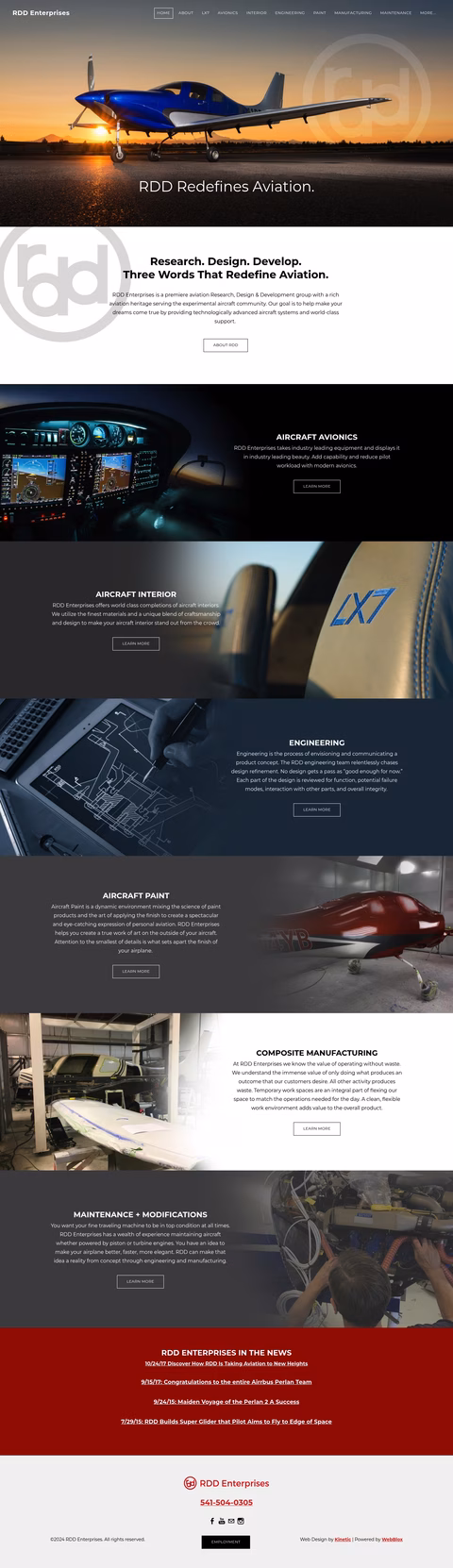 Rdd-Enterprises Homepage 1440px