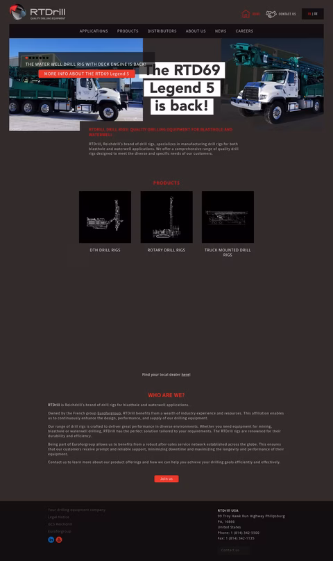 Rtdrill-By-Reichdrill Homepage 1440px