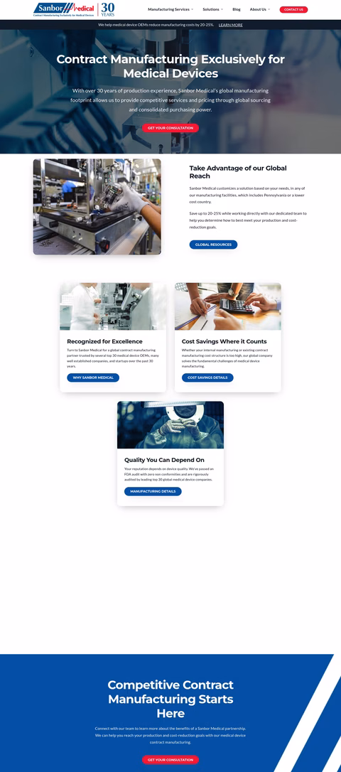 Sanbor-Medical Homepage 1440px