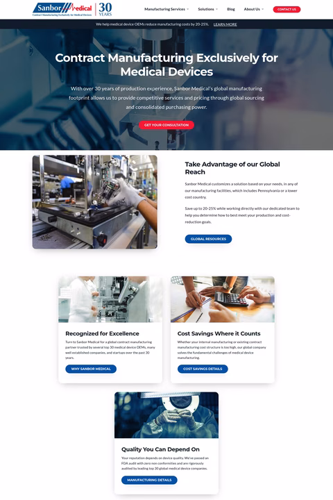Sanbor-Medical Homepage 1440px