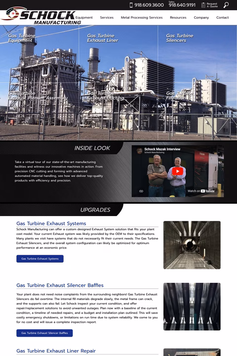 Schock-Manufacturing Homepage 1440px