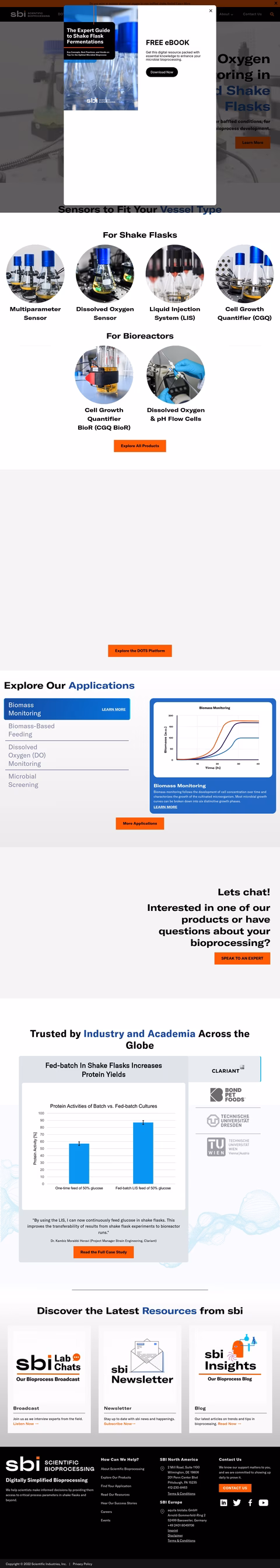 Scientific-Bioprocessing Homepage 1440px