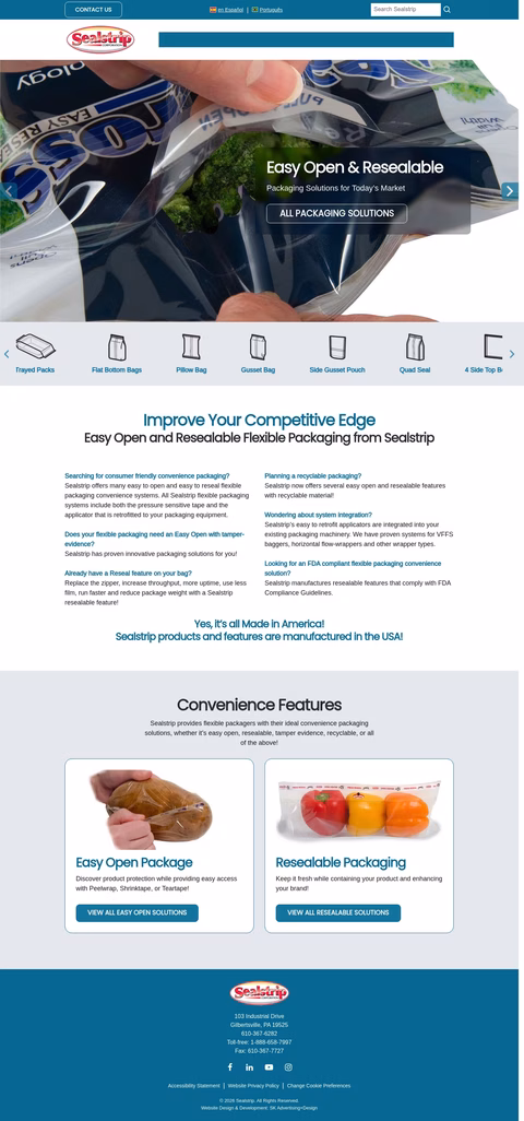 Sealstrip-Corporation Homepage 1440px