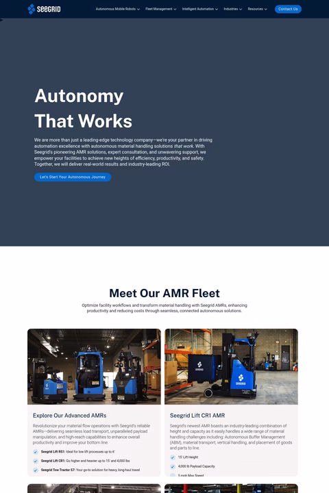 Seegrid-Autonomous-Mobile-Robots Homepage 1440px