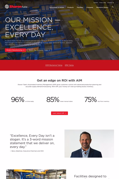 Sharon-Tube Homepage 1440px