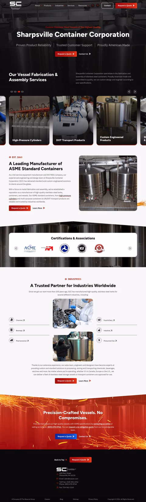 Sharpsville-Container Homepage 1440px