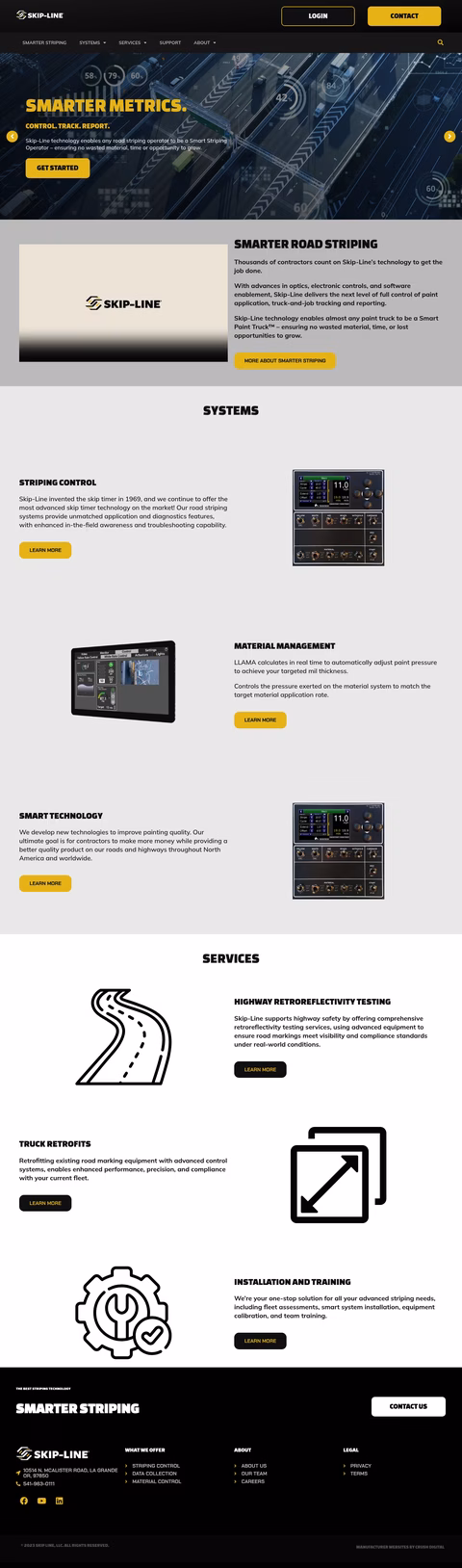 Skip-Line Homepage 1440px