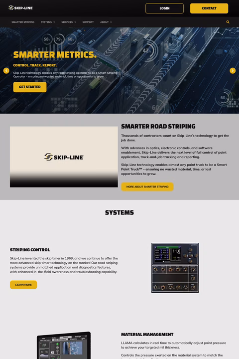 Skip-Line Homepage 1440px