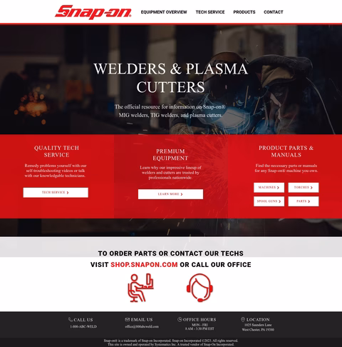 Snap-On-By-Systematics Homepage 1440px