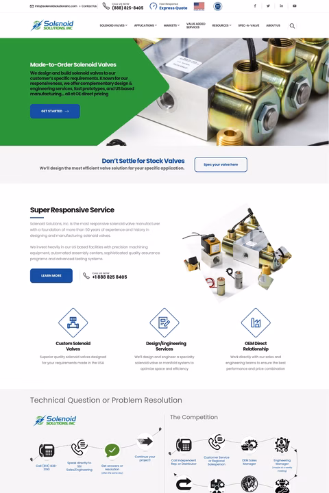 Solenoid-Solutions Homepage 1440px
