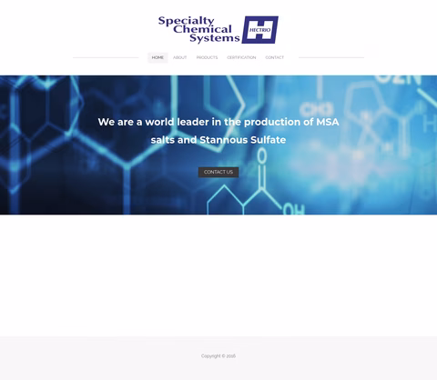 Specialty-Chemical-Systems Homepage 1440px