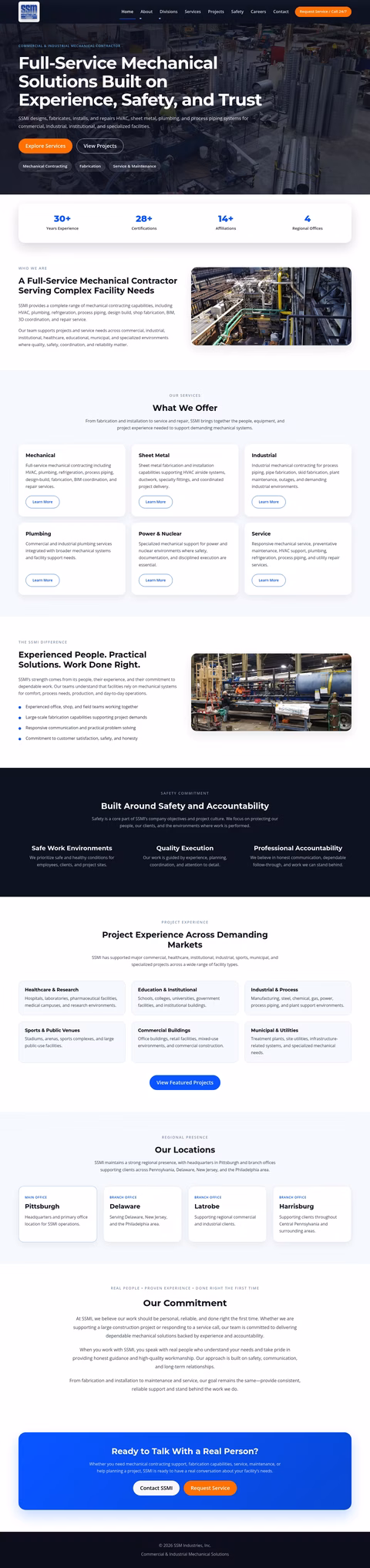 Ssm-Industries Homepage 1440px