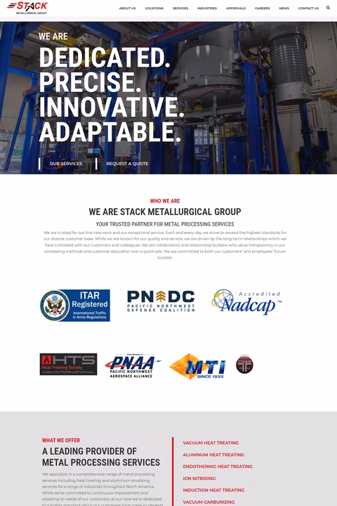 Stack-Metallurgical-Group Homepage 1440px
