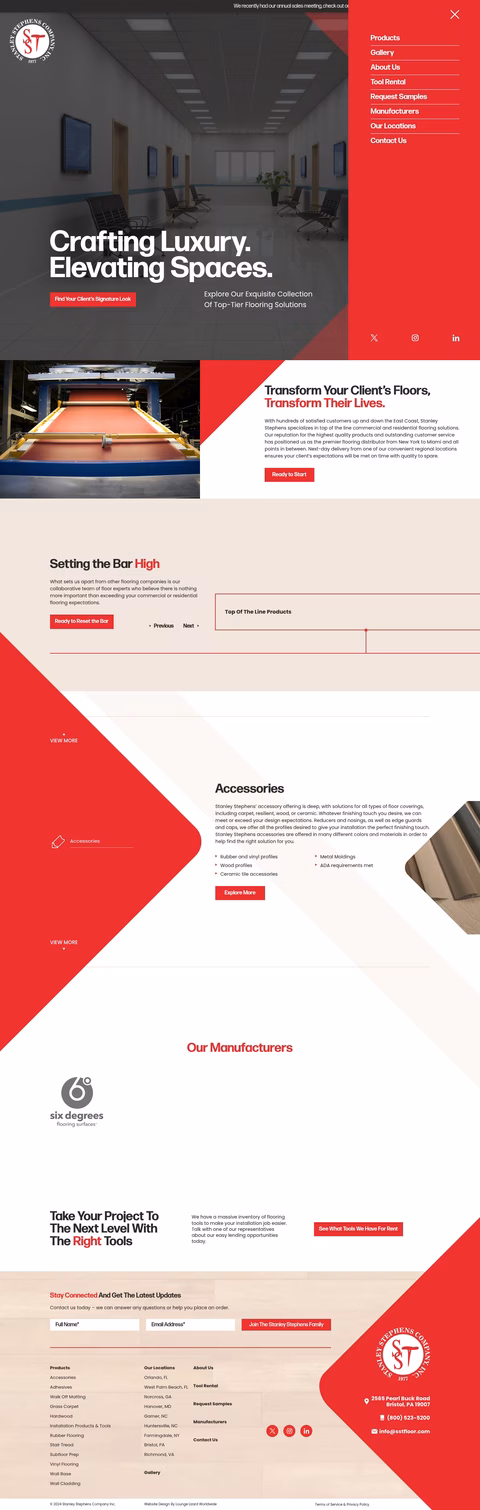 Stanley-Stephens-Company Homepage 1440px