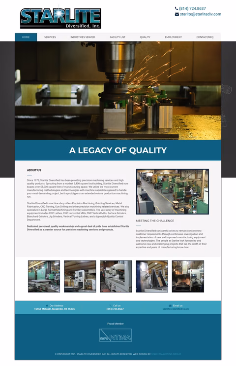 Starlite-Diversified Homepage 1440px