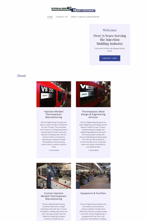 Strauss-Engineering Homepage 1440px