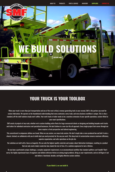 Structural-Metal-Fabricators Homepage 1440px