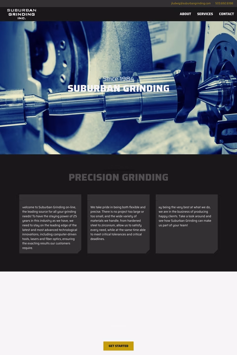 Suburban-Grinding Homepage 1440px