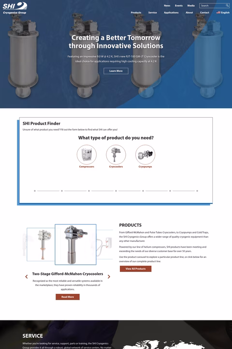 Sumitomo-Cryogenics-Of-America Homepage 1440px