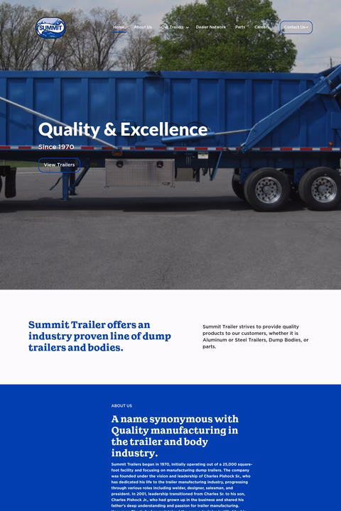 Summit-Trailers Homepage 1440px