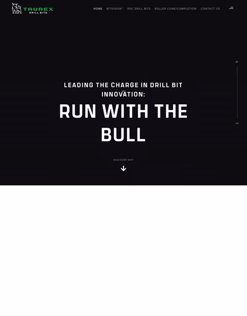 Taurex-Drill-Bits Homepage 1440px