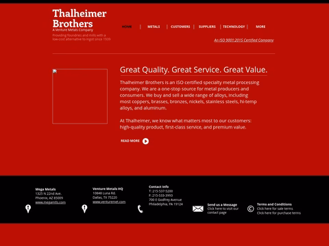 Thalheimer-Brothers Homepage 1440px