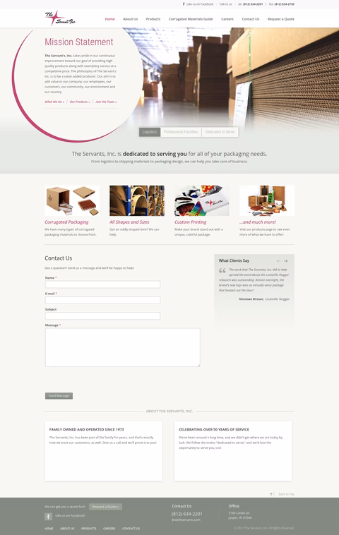 The-Servants-Inc Homepage 1440px