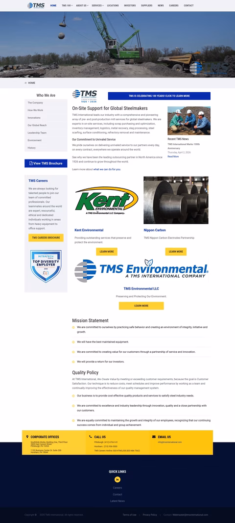 Tms-International Homepage 1440px