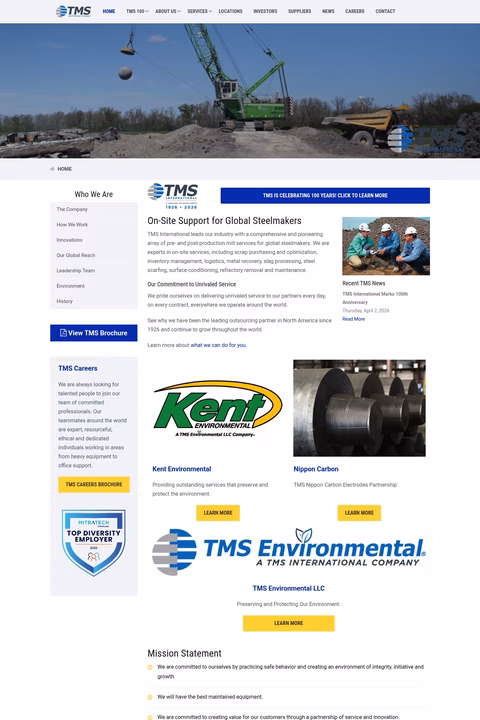 Tms-International Homepage 1440px