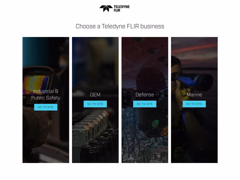 Teledyne-Flir Homepage 1440px