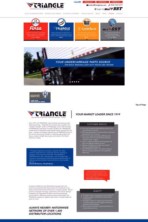 Triangle-Suspension-Systems Homepage 1440px