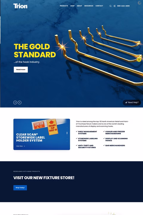 Trion-Industries Homepage 1440px
