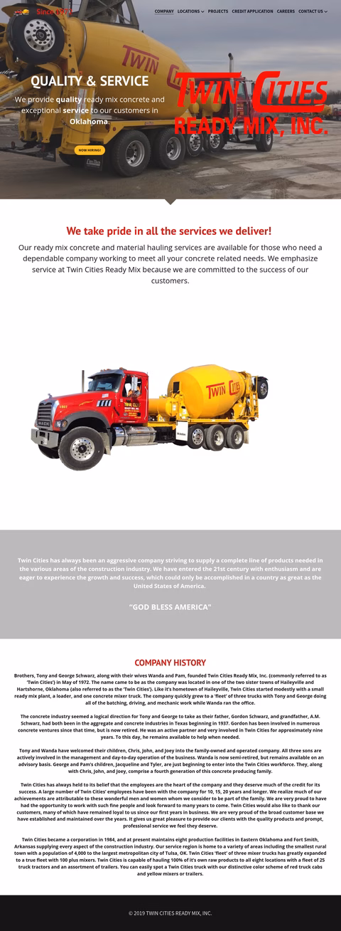 Twin-Cities-Ready-Mix Homepage 1440px