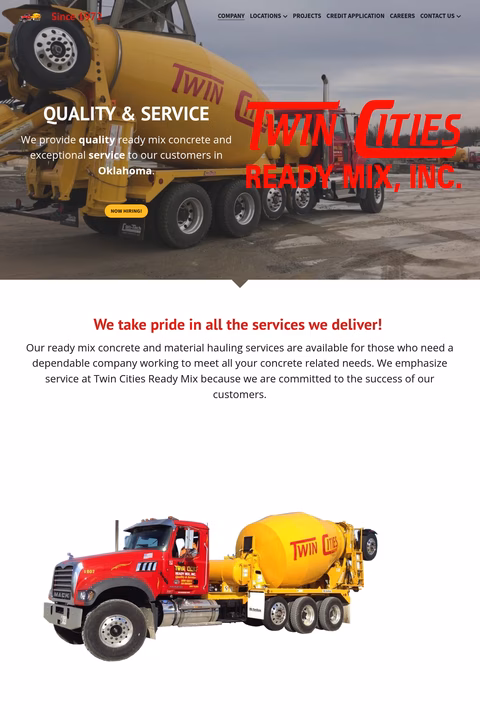 Twin-Cities-Ready-Mix Homepage 1440px