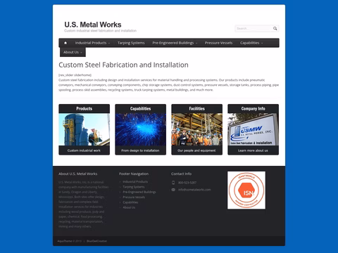 U-S-Metal-Works Homepage 1440px