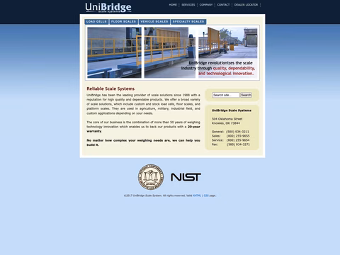 Unibridge-Scale-Systems Homepage 1440px