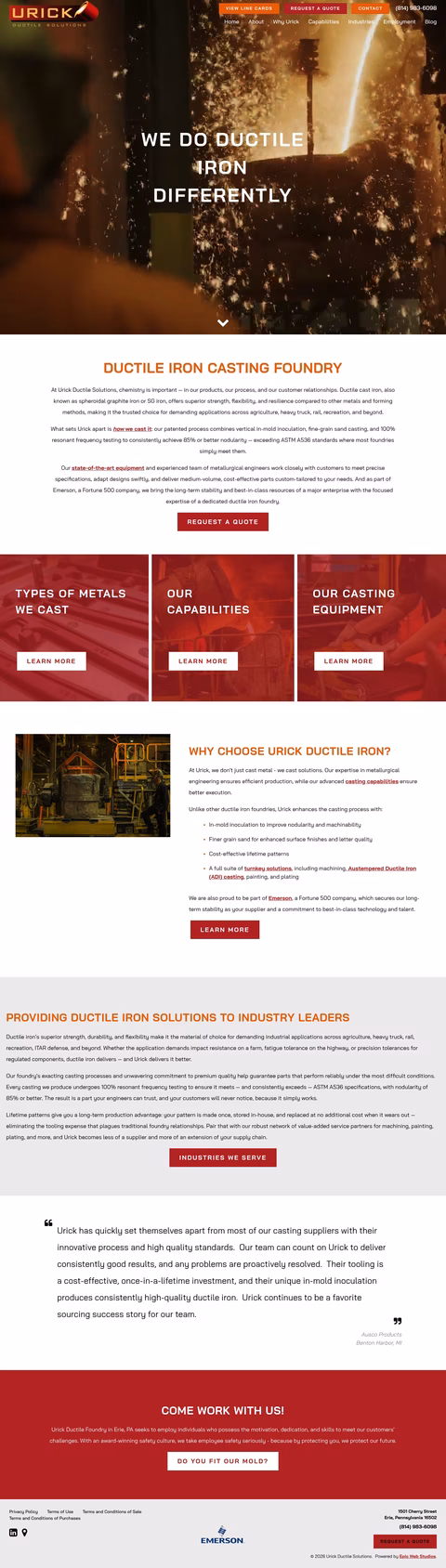 Urick-Ductile-Solutions Homepage 1440px