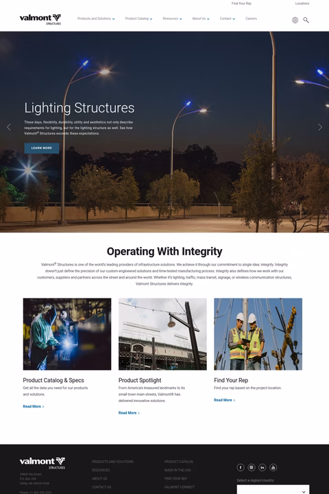 Valmont-Structures Homepage 1440px