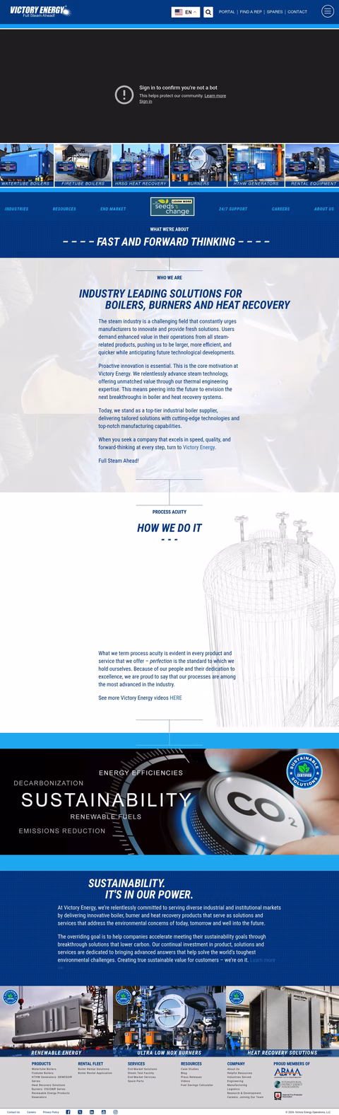 Victory-Energy Homepage 1440px