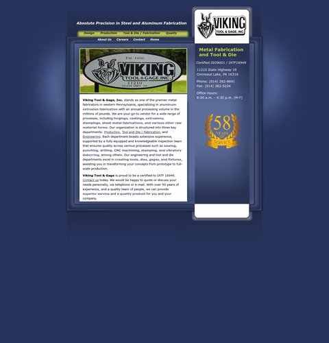 Viking-Tool-Gage Homepage 1440px
