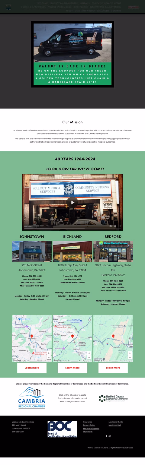 Walnut-Medical Homepage 1440px