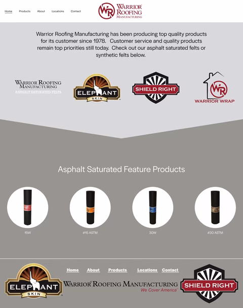 Warrior-Roofing-Manufacturing Homepage 1440px