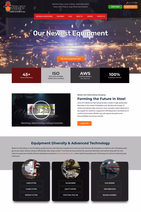 Waste-Gas-Fabricating-Company Homepage 1440px