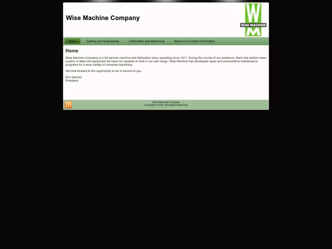 Wise-Machine Homepage 1440px