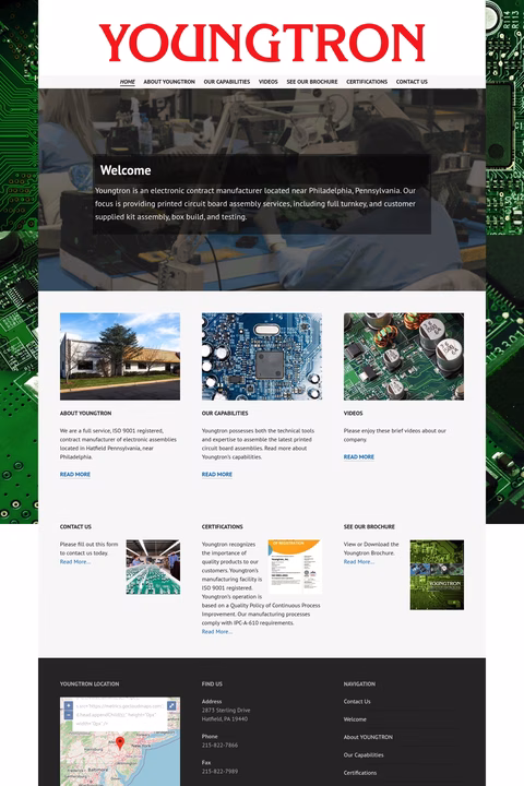 Youngtron Homepage 1440px